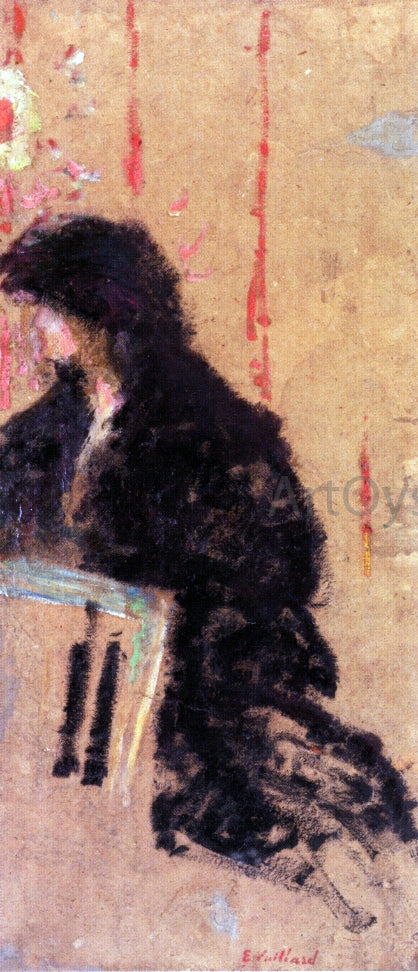  Edouard Vuillard Somber Dress - Canvas Print