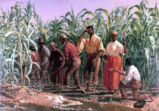  Thomas Waterman Wood A Southern Cornfield, Nashville, Tennessee - Canvas Print