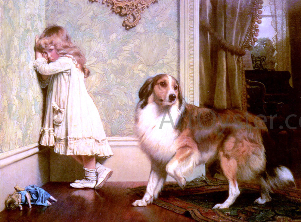  Charles Burton Barber A Special Pleader - Canvas Print