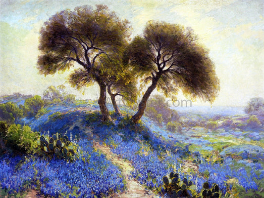  Julian Onderdonk A Spring Morning, Bluebonnets, San Antonio - Canvas Print