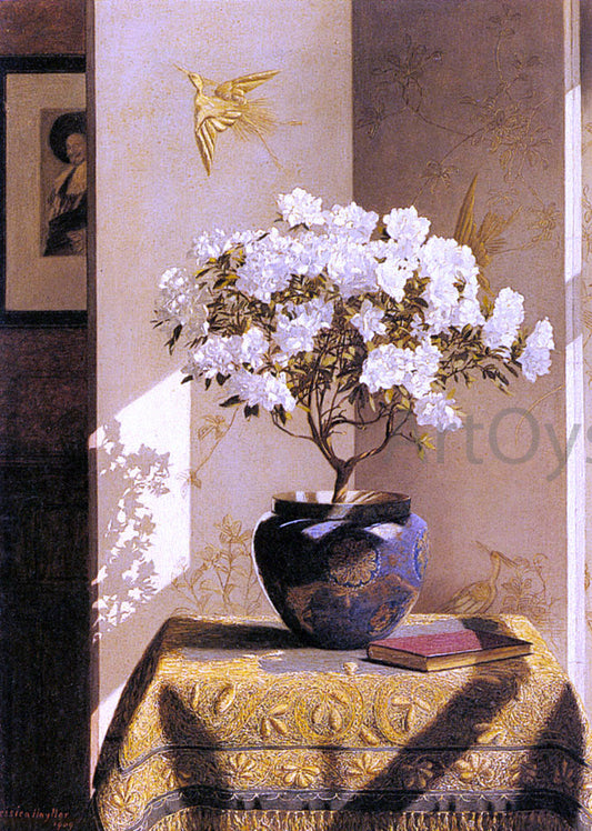  Jessica Hayllar A Sunny Corner - Canvas Print