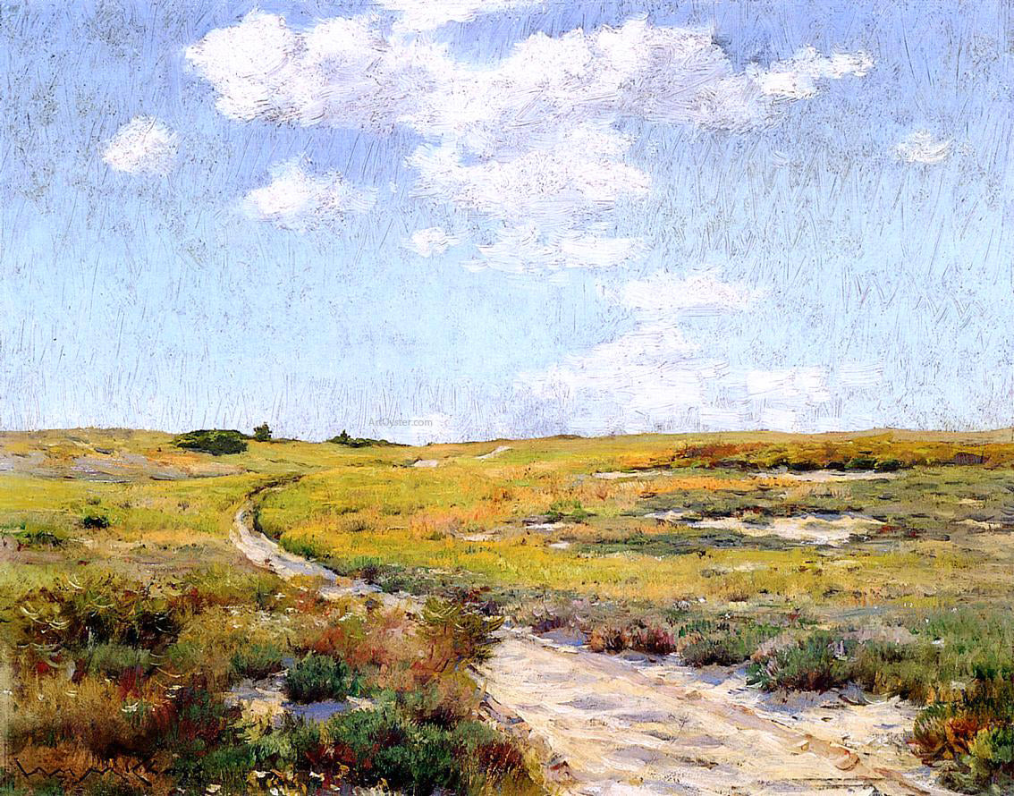  William Merritt Chase A Sunny Afternoon, Shinnecock Hills - Canvas Print