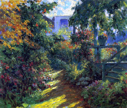  William Adam A Sunny Grove, Pacific Grove - Canvas Print