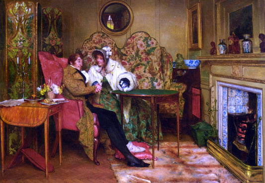  Walter Dendy Sadler A Sure Cure for the Gout - Canvas Print
