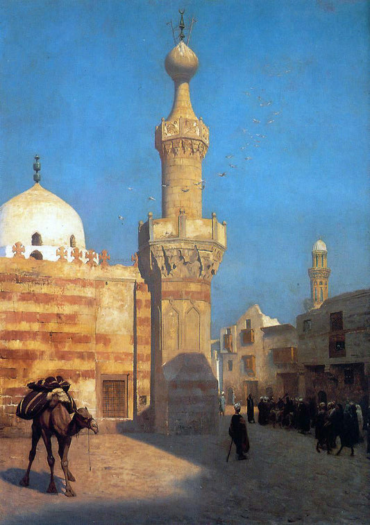  Jean-Leon Gerome A View of Cairo - Canvas Print