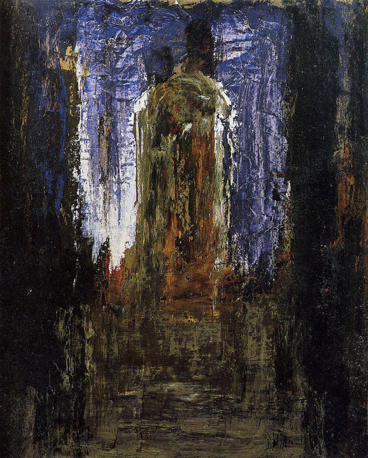  Gustave Moreau Abstract (study) - Canvas Print