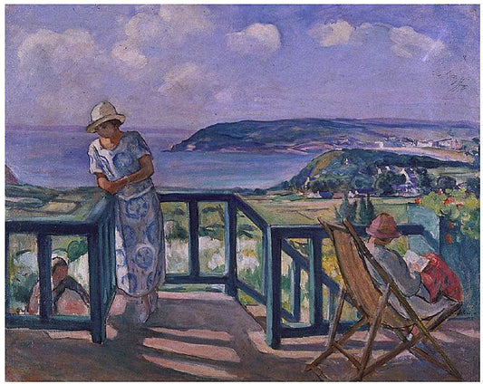  Henri Lebasque Across the Bay - Canvas Print