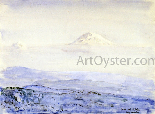  Frederick Childe Hassam Adams and St. Helen's, Early Morning - Canvas Print