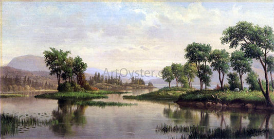  Levi Wells Prentice Adirondack Lake - Canvas Print