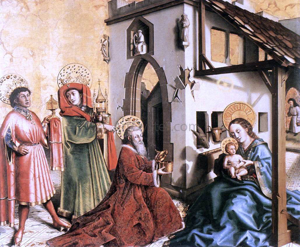  Konrad Witz Adoration of the Magi - Canvas Print