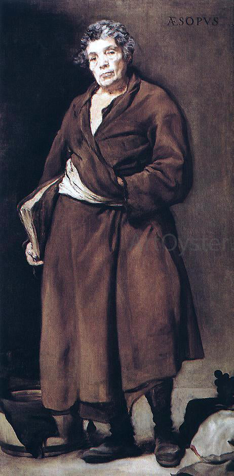  Diego Rodriguez De Silva Velazquez Aesop - Canvas Print