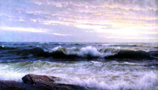  William Trost Richards After a Stormy Day - Canvas Print