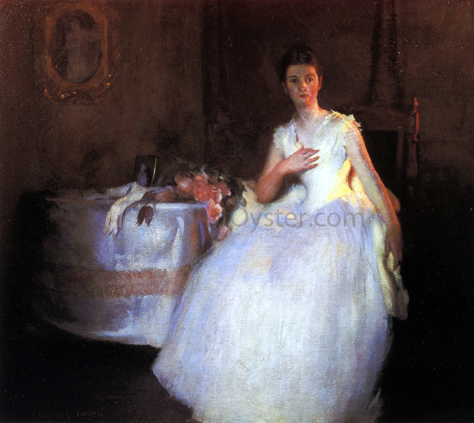  Edmund Tarbell After the Ball - Canvas Print