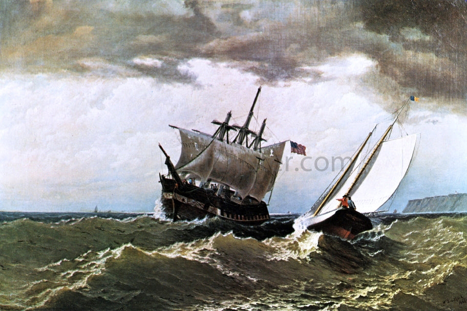  William Bradford After the Storm - Canvas Print