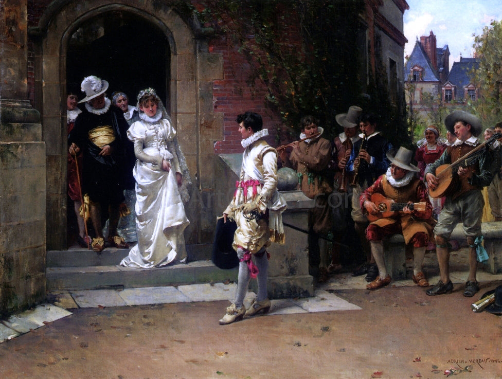  Adrien Moreau After the Wedding - Canvas Print