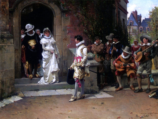  Adrien Moreau After the Wedding - Canvas Print