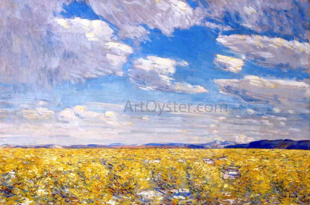  Frederick Childe Hassam Afternoon Sky, Harney Desert - Canvas Print