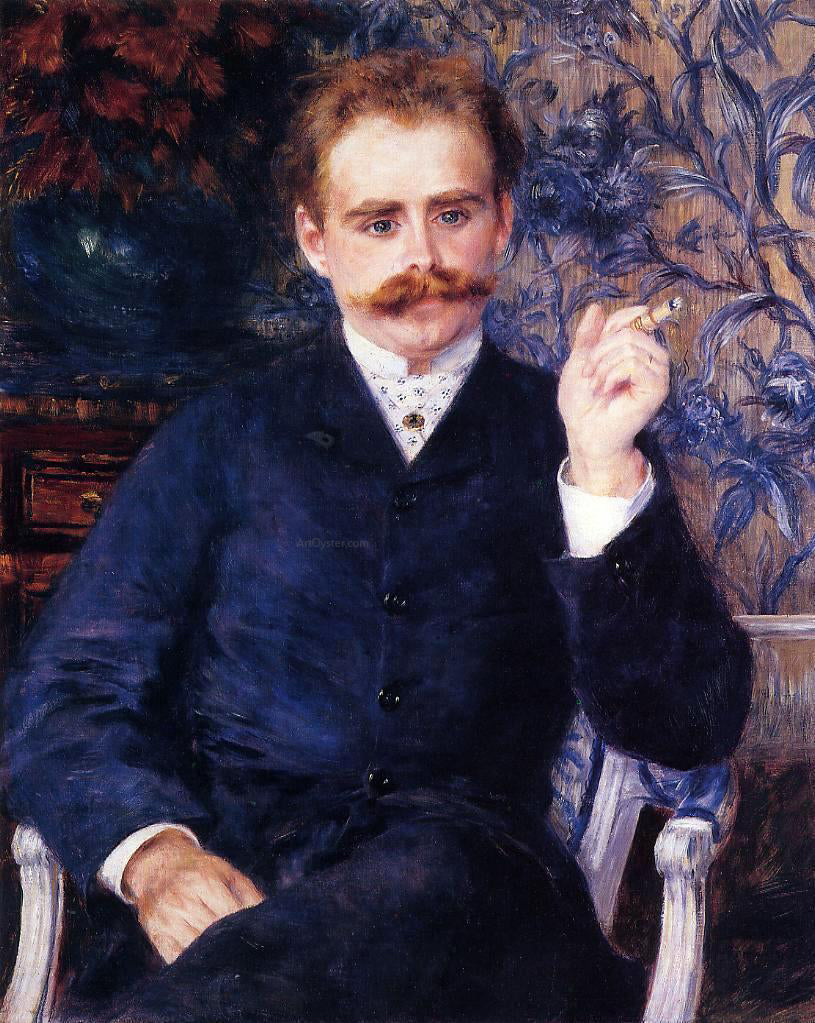  Pierre Auguste Renoir Albert Cahen d'Anvers - Canvas Print