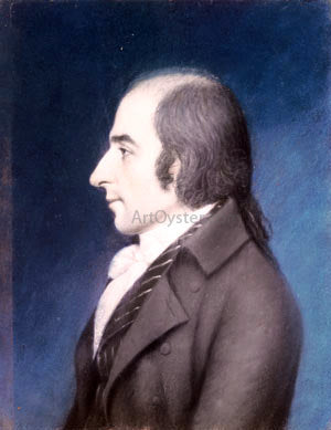  James Sharples Albert Gallatin - Canvas Print
