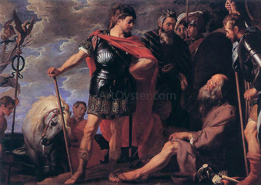  Gaspard De Crayer Alexander and Diogenes - Canvas Print
