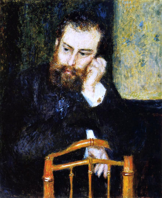  Pierre Auguste Renoir Alfred Sisley - Canvas Print