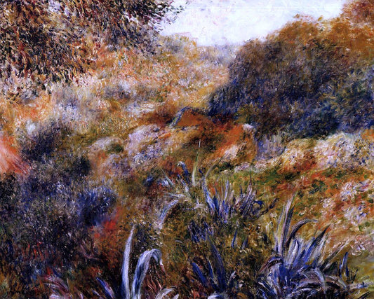  Pierre Auguste Renoir Algerian Landscape (also known as The Ravine of the Wild Women) - Canvas Print