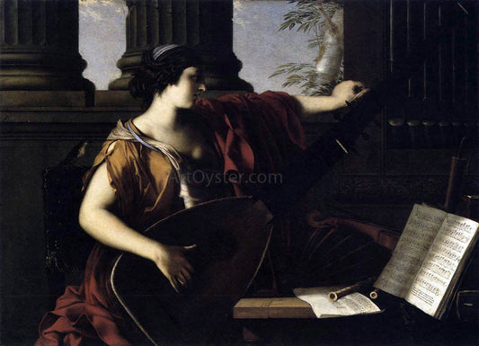  Laurent De La Hire Allegorical Figure of Music - Canvas Print