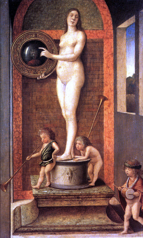  Giovanni Bellini Allegory of Vanitas - Canvas Print