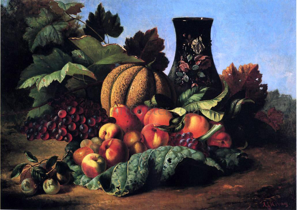  Andrew H. Way An Abundance of Fruit - Canvas Print