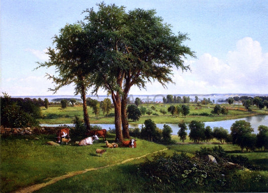  J Antonio Hekking An American Littoral - Canvas Print