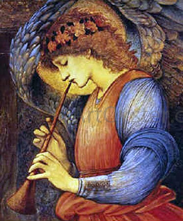  Sir Edward Burne-Jones An Angel - Canvas Print