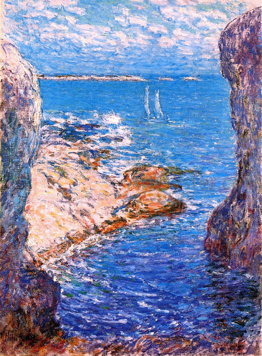  Frederick Childe Hassam An Isles of Shoals Day - Canvas Print