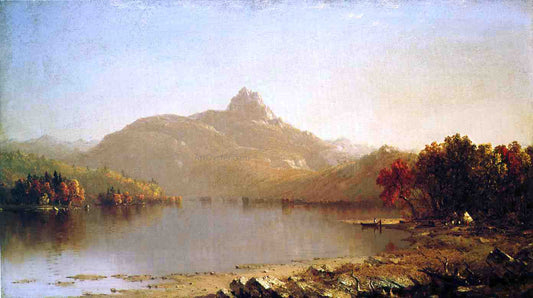  Sanford Robinson Gifford An October Afternoon - Canvas Print