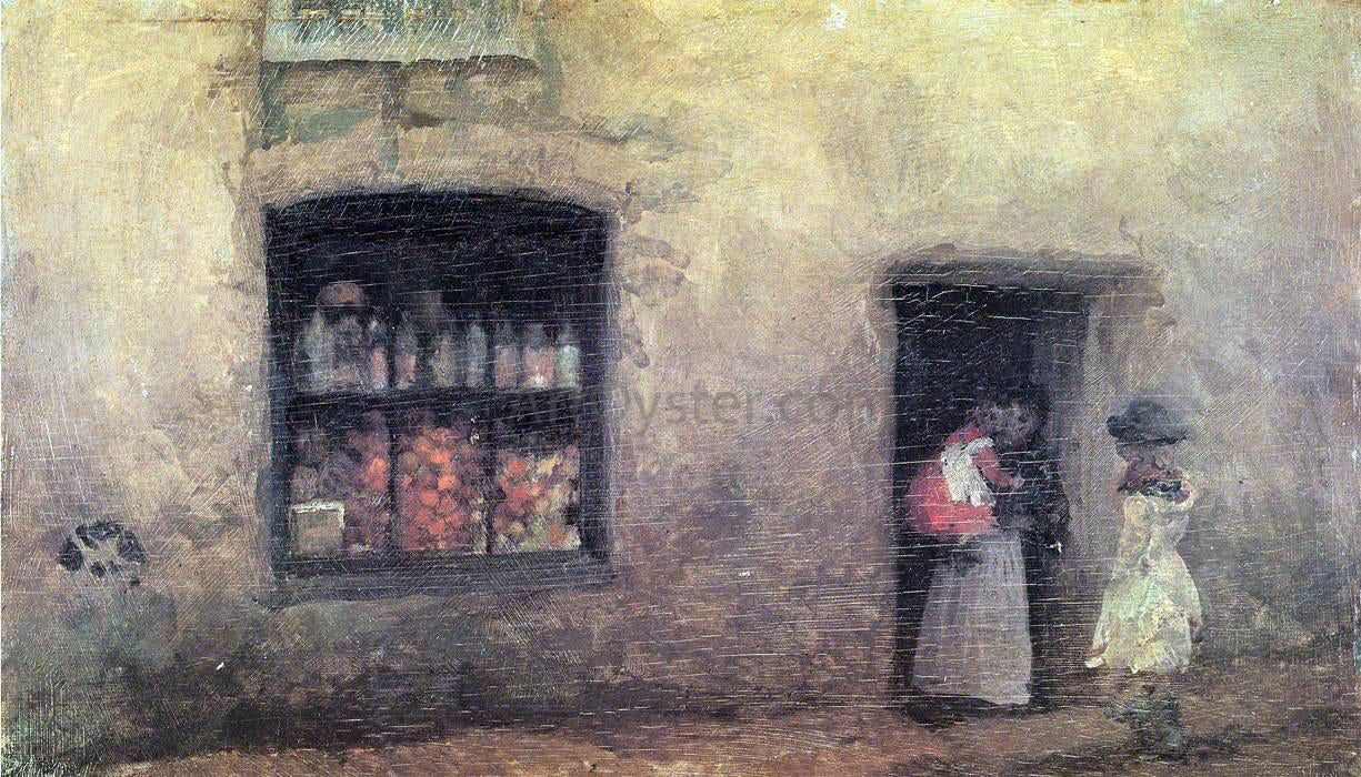  James McNeill Whistler Orange Note: Sweet Shop - Canvas Print