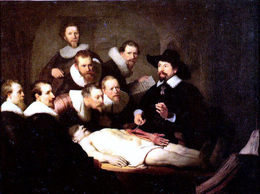  Rembrandt Van Rijn Anatomy of Doctor Nicolaes Tulp - Canvas Print