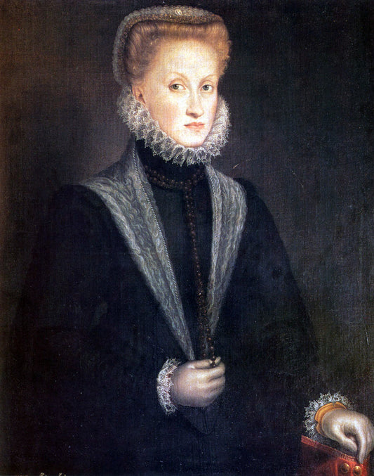  Sofonisba Anguissola Anne Of Austria, Queen Of Spain - Canvas Print