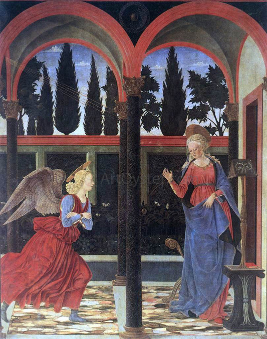  Alessio Baldovinetti Annunciation - Canvas Print