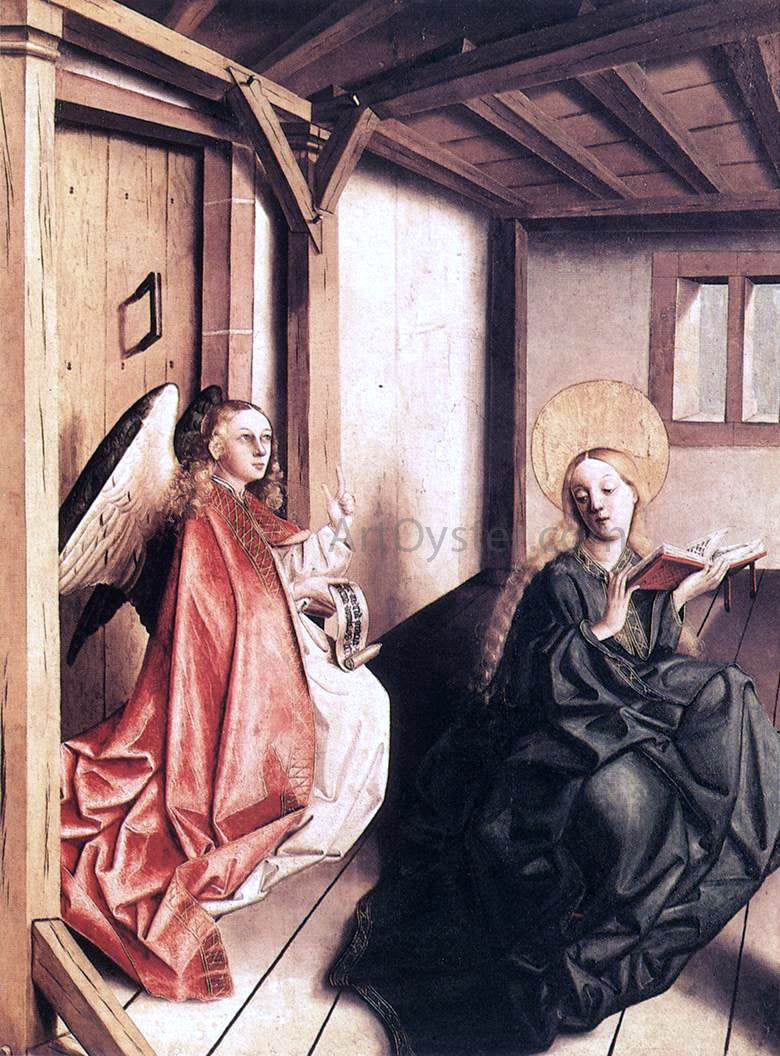  Konrad Witz Annunciation - Canvas Print