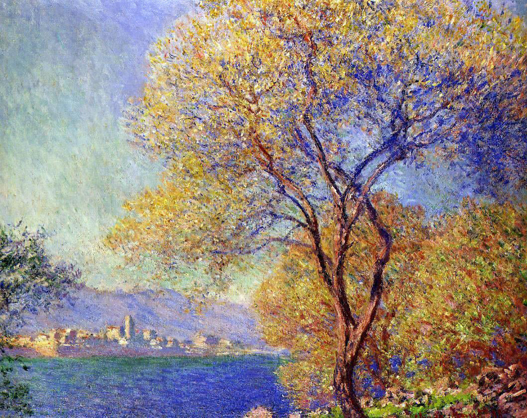  Claude Oscar Monet Antibes Seen from the Salis Gardens - Canvas Print