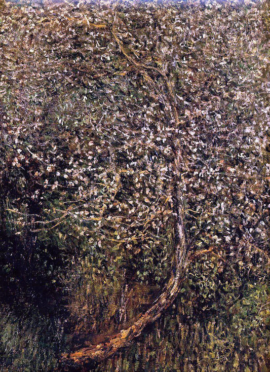  Claude Oscar Monet Apple Trees in Blossom by the Water - Canvas Print