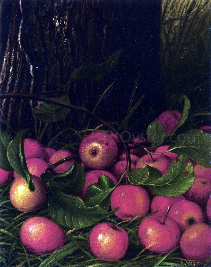  Levi Wells Prentice Apples under a Tree - Canvas Print