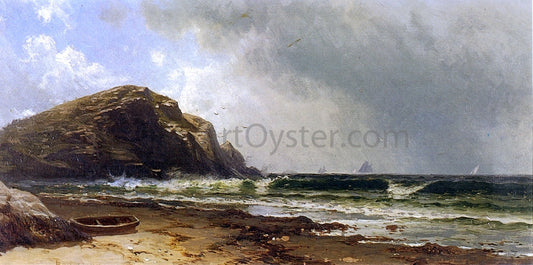  Alfred Thompson Bricher Approaching Storm - Canvas Print