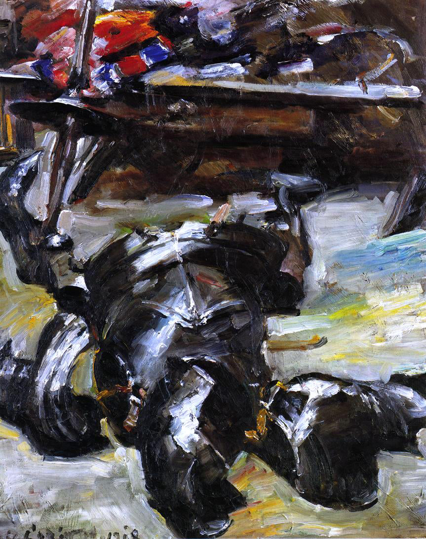  Lovis Corinth Armour in the Studio - Canvas Print