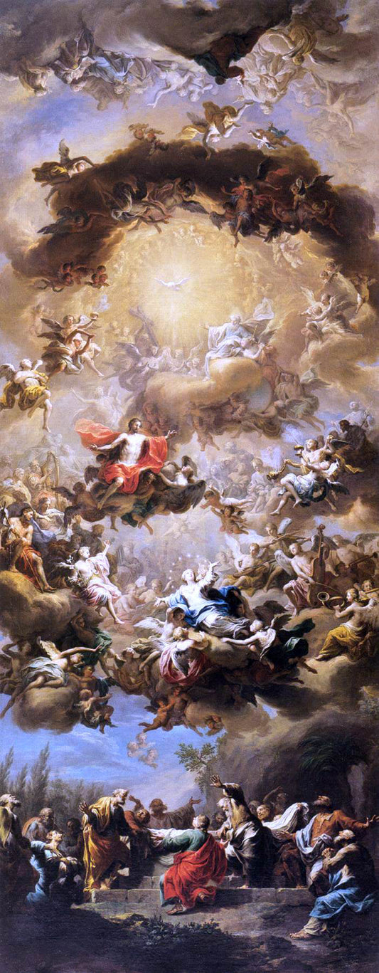  Martin Knoller Assumption of the Virgin - Canvas Print