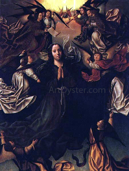  Vasco Fernandes Assumption of the Virgin - Canvas Print