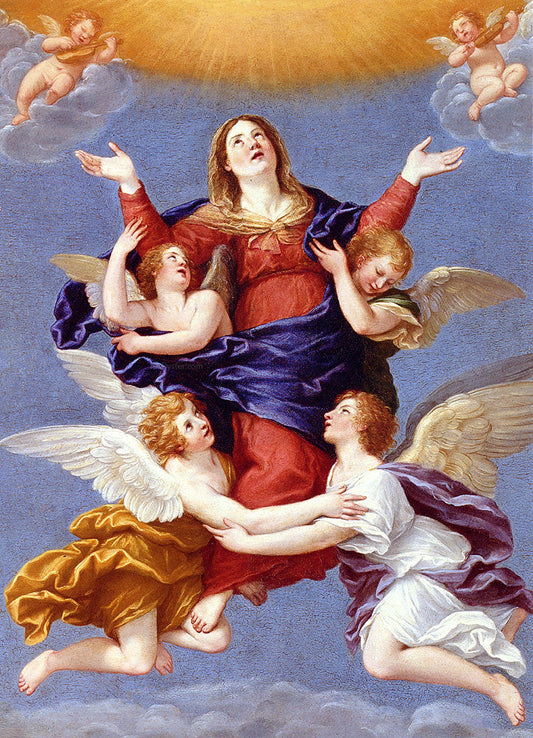  Francesco Albani Assumption of the Virgin - Canvas Print
