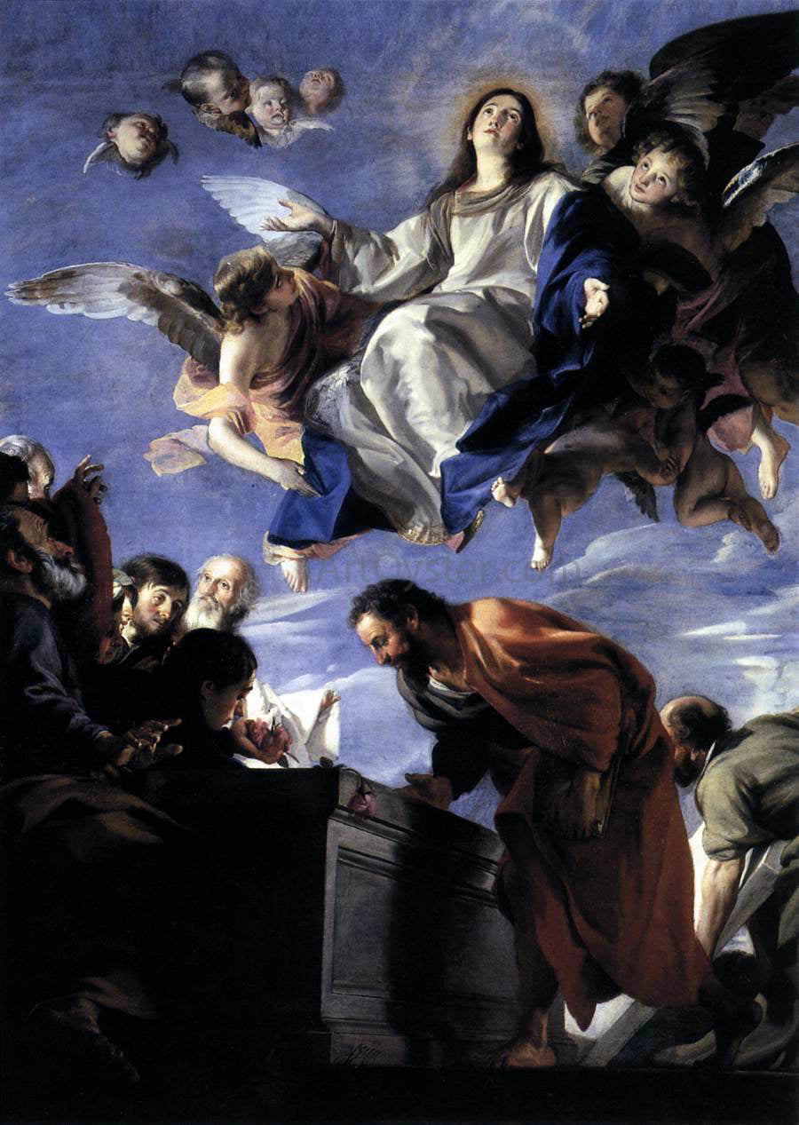  Juan Martin Cabezalero Assumption of the Virgin - Canvas Print