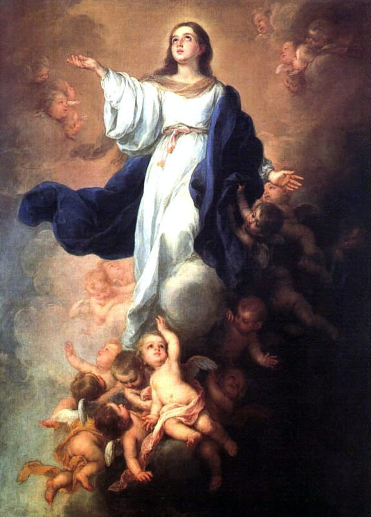  Bartolome Esteban Murillo Assumption of the Virgin - Canvas Print