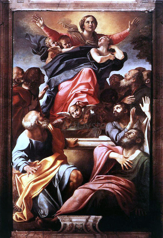  Annibale Carracci Assumption of the Virgin Mary - Canvas Print