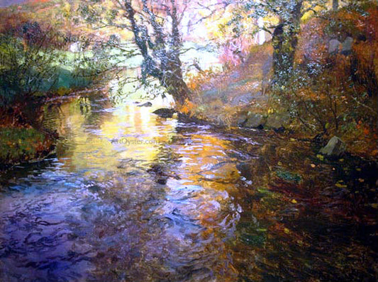  Fritz Thaulow At Quimperle - Canvas Print
